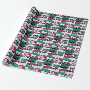 Papier Cadeau Batman   Motif Joker Père Noël