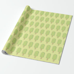 Papier Cadeau Bâtonnet de glace au citron
