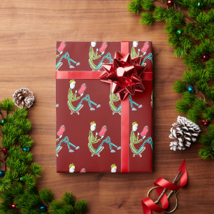 Papier Cadeau Bâtonnet de lecture