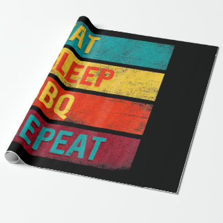 Papier Cadeau BBQ | Barbecue Grillades Cadeau Dormir BBQ
