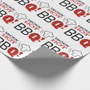 Papier Cadeau BBQ Fumant' Hot