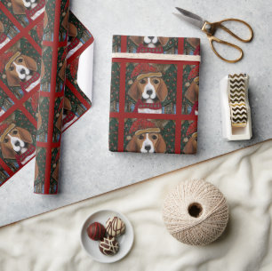 Papier Cadeau Beagle