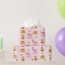 Beary Berry Sweet Rose fraise Cub Girls