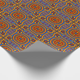 Papier Cadeau Beau Carrelage espagnol