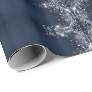 Papier Cadeau Beau Cool Grand Noël brillant