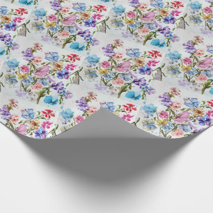 PAPIER CADEAU BEAU JARDIN D'AGRÉMENT LUNATIQUE