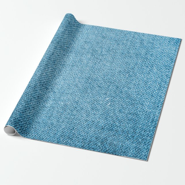 Papier Cadeau Beau jean qualitatif. (Déroulé)