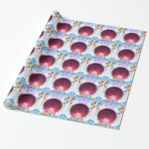 Papier Cadeau Beau Joyeux Anniversaire Pour vous