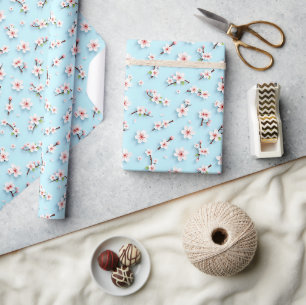 Papier Cadeau Beau motif floral