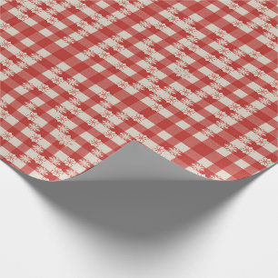 Papier Cadeau Beau Noël de la campagne