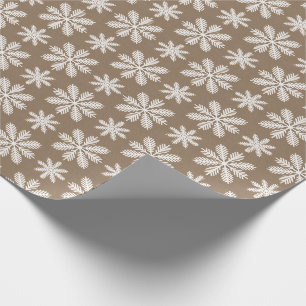 Papier Cadeau Beau Noël de la campagne