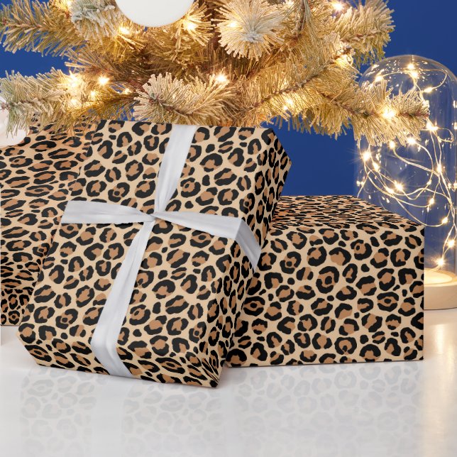 Papier Cadeau Beau papier d'enveloppement de Noël Empreinte de l (Vacances)
