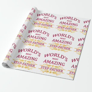 Papier Cadeau Beau-père extraordinaire