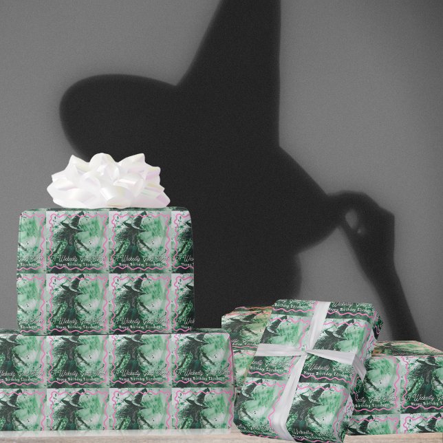 Papier Cadeau Beau Temps Personnalisé Joyeux Anniversaire (Créateur téléchargé)