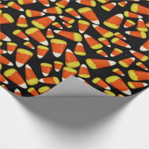 Papier Cadeau Beaucoup de maïs de Halloween