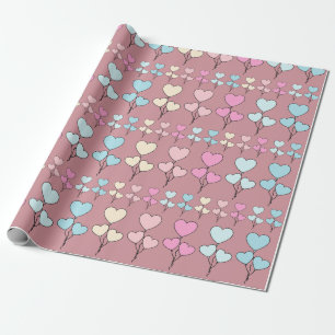Papier Cadeau Beauté de la Saint-Valentin
