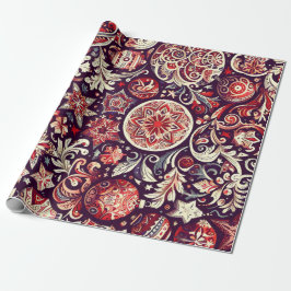 Papier Cadeau Beautiful Christmas Motifs 2