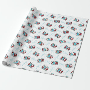 Papier Cadeau Bébé c'est froid papier d'emballage extérieur