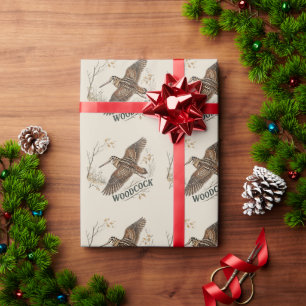 Papier Cadeau Bécasse