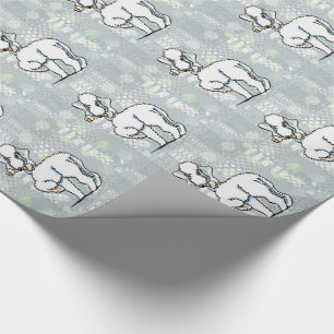 Papier Cadeau Bedlington Terrier Rosie
