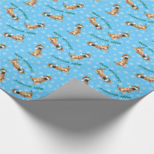 Papier Cadeau Belge heureux Malinois de Howlidays
