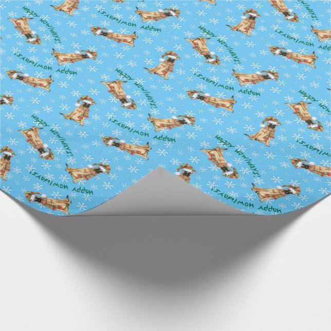 Papier Cadeau Belge heureux Malinois de Howlidays (Coin)