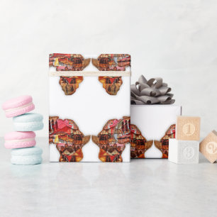Papier Cadeau Belle Afrique