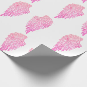 Papier Cadeau Belle ailes Angel Rose