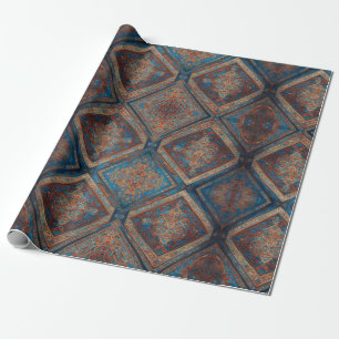 Papier Cadeau Belle collection de vieux Motifs persans moderne