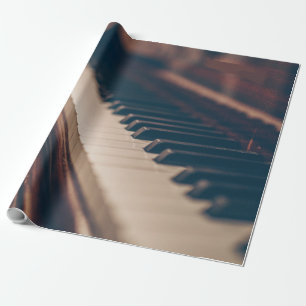 Papier Cadeau Belle conception de piano