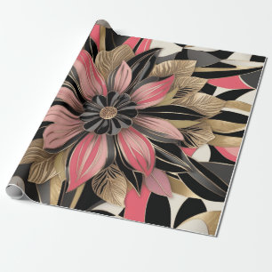 Papier Cadeau Belle florale