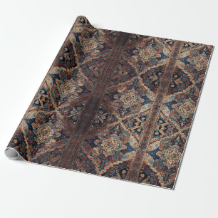 Papier Cadeau Belle Perse Ancien Motif Collection Moderne