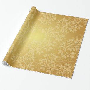 Papier Cadeau Belle Vigne d'or