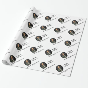 Papier Cadeau Benjamin Franklin se rappellent le temps, c'est de