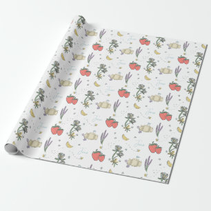 Papier Cadeau Berry d'été croisé doux premier Baby shower