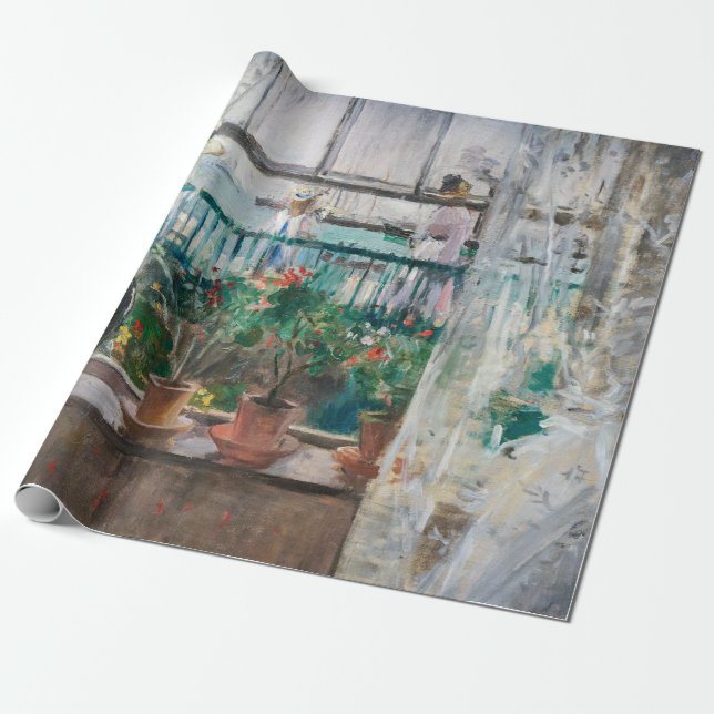 Papier Cadeau Berthe Morisot - Eugene Manet sur l'île de Wight (Déroulé)