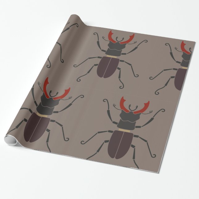 Papier Cadeau Béton de la tige (Déroulé)