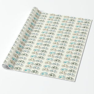 Papier Cadeau Bicyclettes vintages