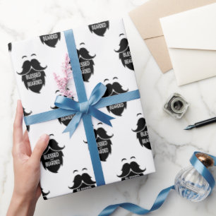 Papier Cadeau Bienheureux et hardis
