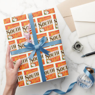 Papier Cadeau Bienvenue Au South Y'all