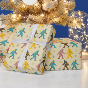 Papier Cadeau Bigfoot beige