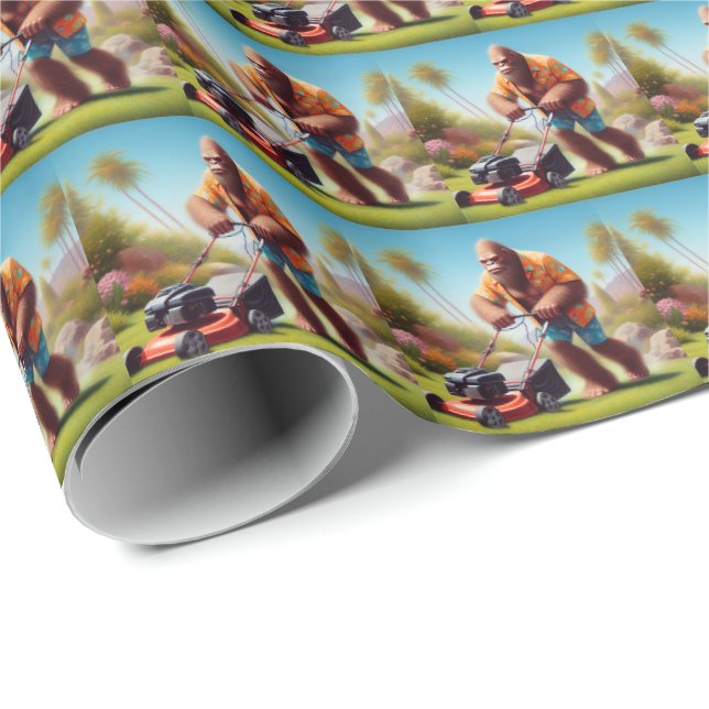 Papier Cadeau Bigfoot Mutation (Coin rond)