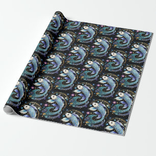 Papier Cadeau Bijoux Galaxie Zodiac Pisces