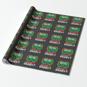 Papier Cadeau Billard Biliard Love Snooker Pool Drôle papa papa