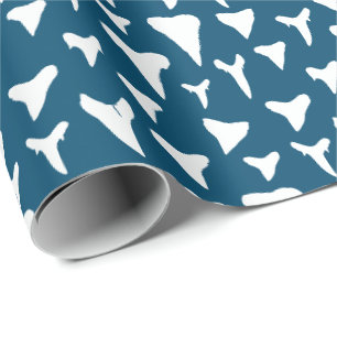 Papier Cadeau Biologiste de la marine Aiguille requin dents de r