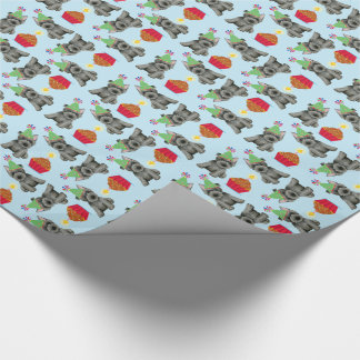 Papier Cadeau Birthday Cupcake Scottish Terrier