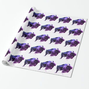 Papier Cadeau Bison de Buffalo