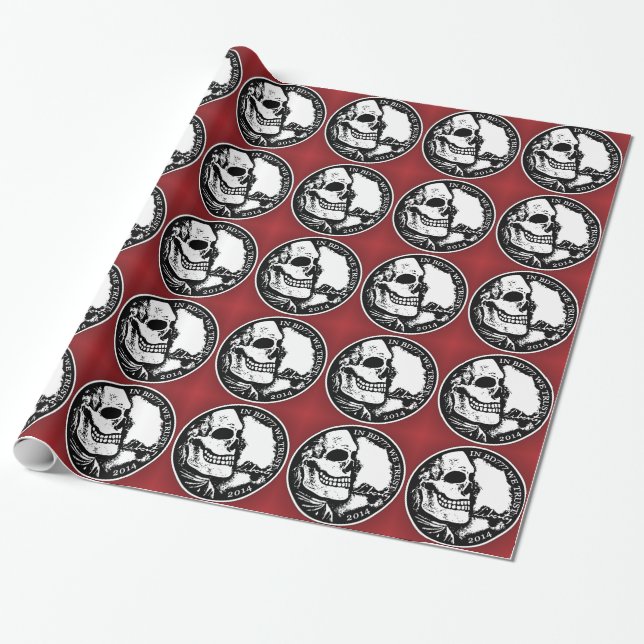Papier Cadeau Black Death 777 - Liberty (Déroulé)