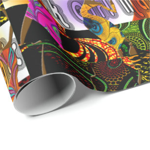 Papier Cadeau "Black Girl Magic"