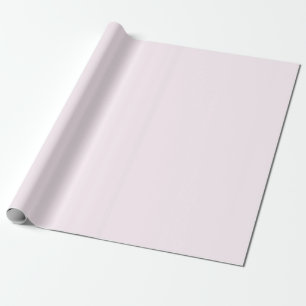 Papier Cadeau Blanc cassé pastel légèrement rosé couleur unie